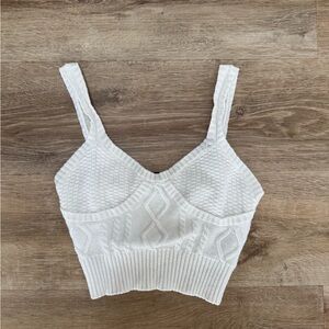 Forever 21 Ivory Knit Sweater